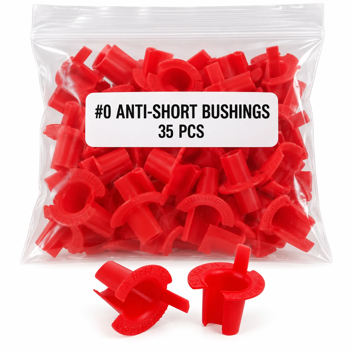 #0 Anti Short Bushing Red 35/bag
