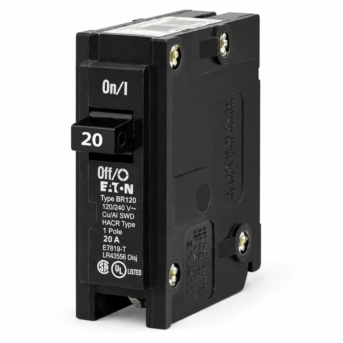 Eaton 20 Amp 1-Pole Breaker