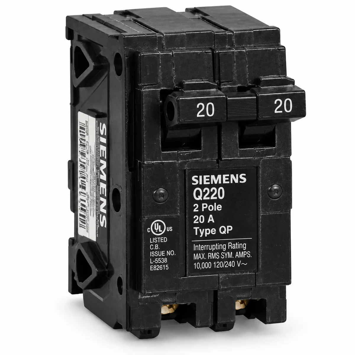 Siemens 20Amp 2 Pole Breaker