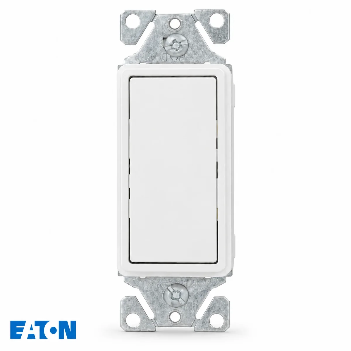 Eaton Decora 15A 1 Pole Switch White #7501