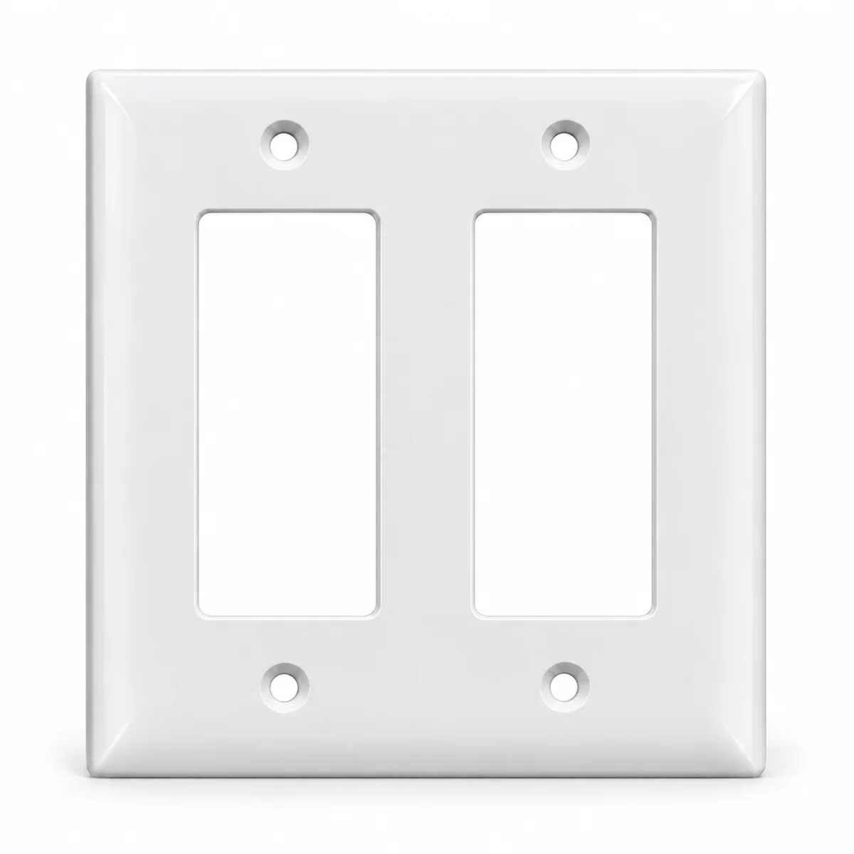 2G STD Decora Plate White LD-7102