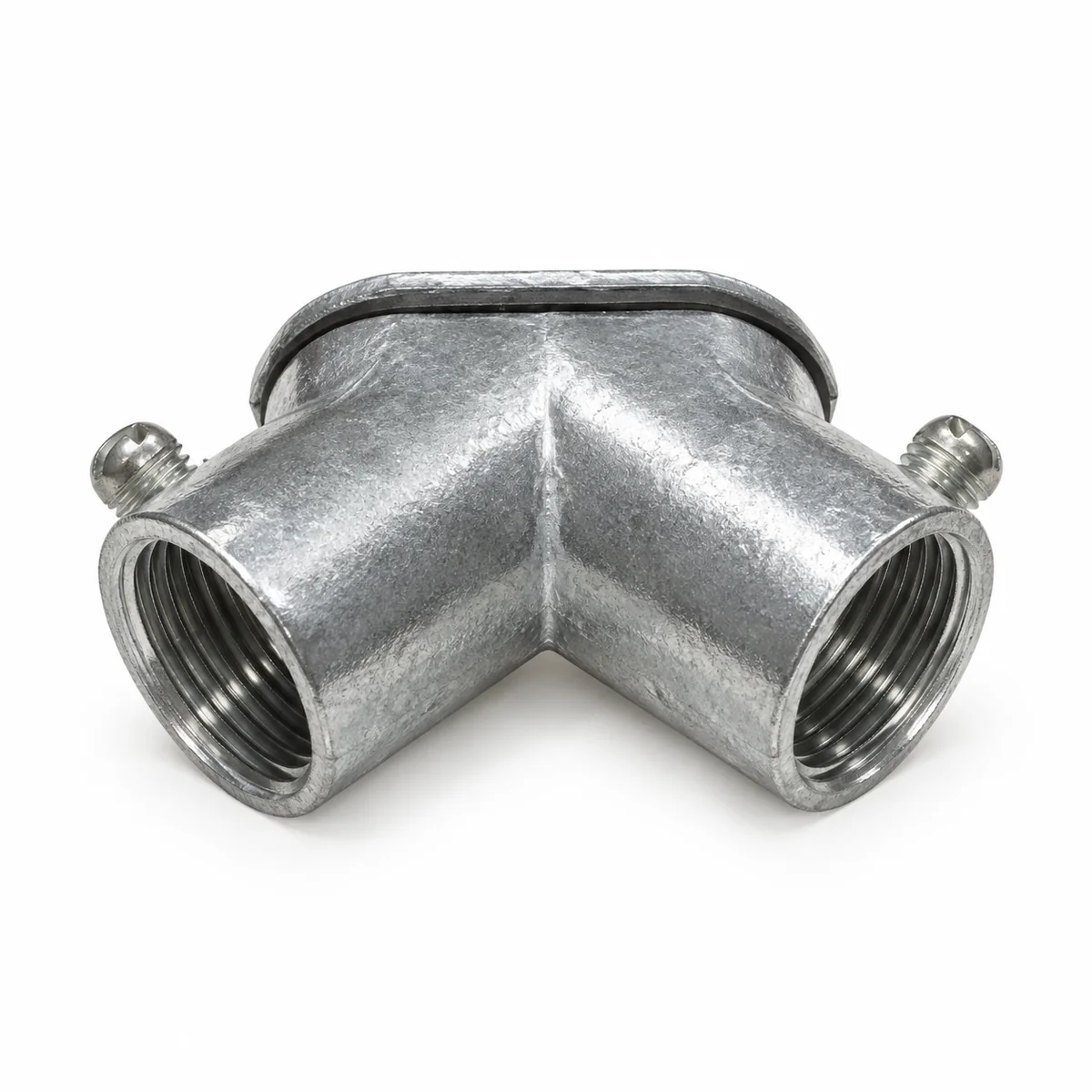 1/2" EMT/RGD Combo Pull Elbow with Thread