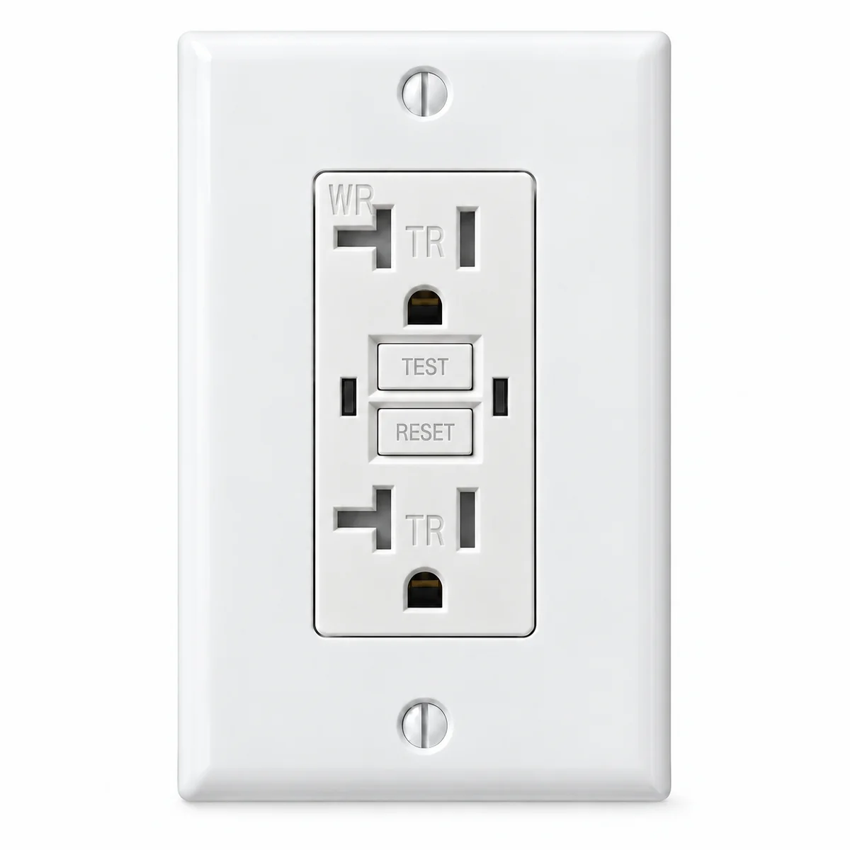 20A GFCI Tamper & Weather Resistant Wh