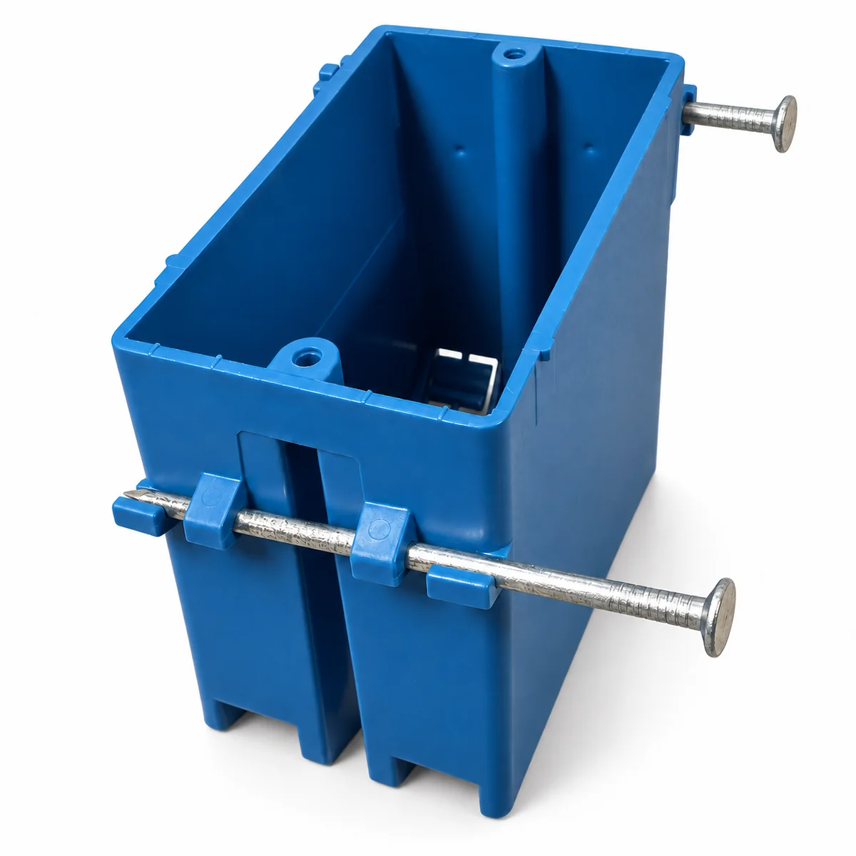 1G PVC Box, 3-1/2" Deep, Nail-On, New Work--APB123N