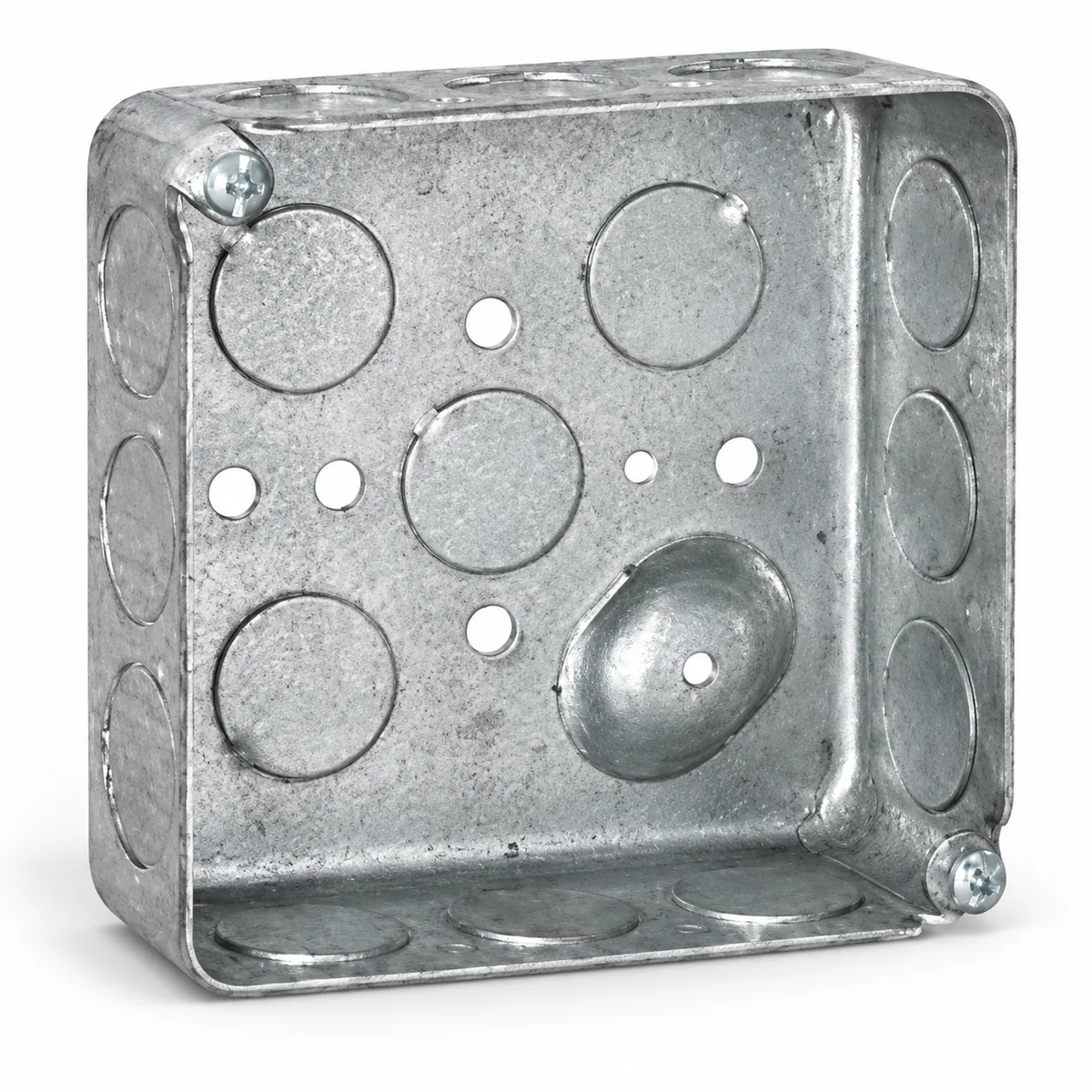 4" Box Drawn with 1/2" KOs (50/case)