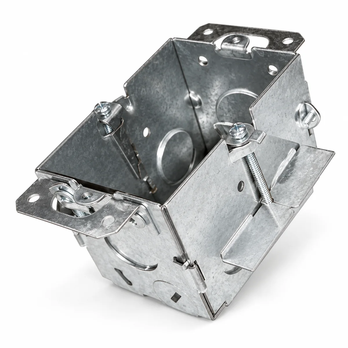 3" x 2" Switch Box, 2-1/2" Deep Gangable, BX, Old Work Clips