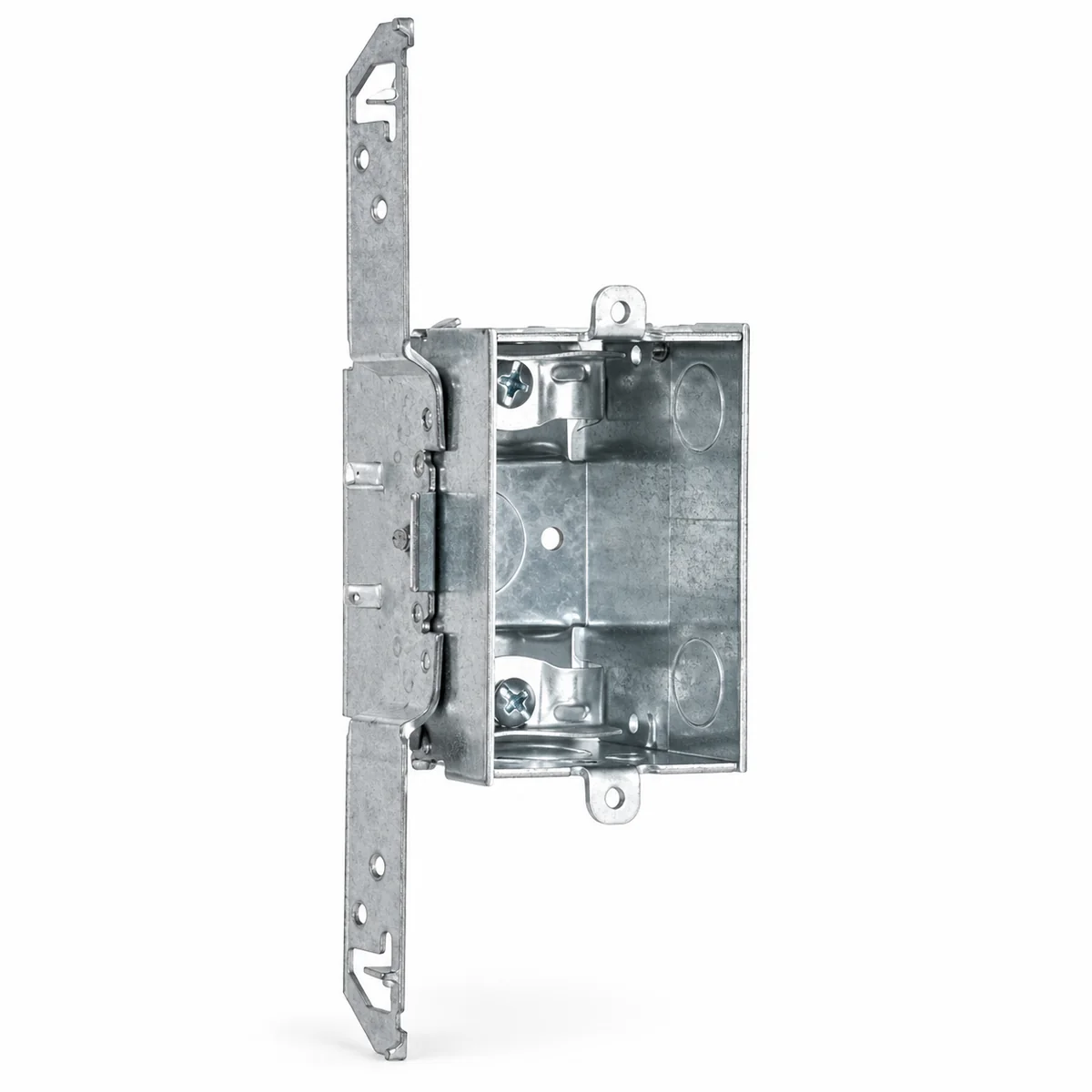 3" x 2" Switch Box. 2-1/2" Deep Gangable, BX, Up & Down Side Bracket